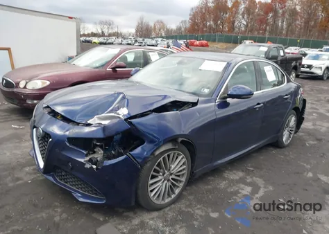2017 Alfa Romeo Giulia Ti Awd from USA, damaged, VIN ZARFAEEN2H7560345